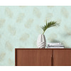 Fashion For Walls Palm Leaf Wallpaper Duck Egg