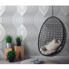 Fashion For Walls Wave Wallpaper Grey