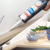 UniBond Speed Kitchen & Bathroom Silicone Sealant White 291g