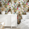 Holden Decor Lemur Wallpaper Silver