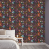 Holden Decor Songbird Wallpaper Plum