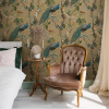 Holden Décor Peacock Woods Wallpaper Gold