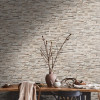 Metropolitan Stories Travel Styles Tile Brick Wallpaper Cream - 388161