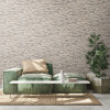 Metropolitan Stories Travel Styles Tile Brick Wallpaper Cream - 388161