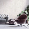 My Home My Spa Geometric Wallpaper Pale Grey - 386992