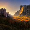 Anaglypta Wall Mural Yosemite National Park USA - 8 Panel (384cm x 260cm)