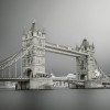 Anaglypta Wall Mural Tower Bridge London - 8 Panel (384cm x 260cm)