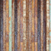 Anaglypta Wall Mural Vintage Wooden Wall - 8 Panel (384cm x 260cm)