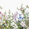 Anaglypta Wall Mural Summer Flowers - 8 Panel (384cm x 260cm)