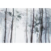 Anaglypta Wall Mural Watercolour Forest - 8 Panel (384cm x 260cm)