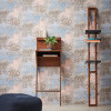 Metropolitan Stories 2 Rustic Mosaic Wallpaper Blue - 378581