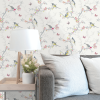 Holden Decor Phoebe Birds Wallpaper White