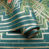 Holden Decor Congo Wallpaper Teal