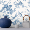 Rasch Chinoiserie Wallpaper Blue White