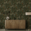 Holden Decor Raffia Wallpaper Emerald Green